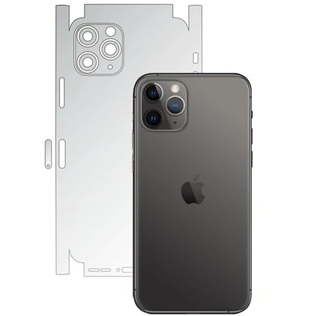 İPhone  Pro . İnch Hidrojel Hayalet Arka Tam Kaplama Film-()