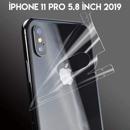 İPhone  Pro . İnch Hidrojel Hayalet Arka Tam Kaplama Film-()