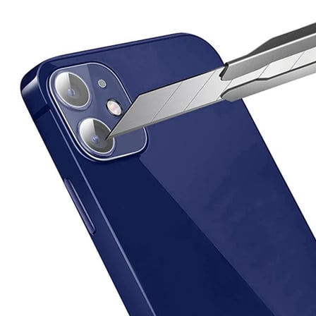 GOR İPhone 12 Mini 5.4 Best Full Tempered Cam Kamera Koruyucu 2Adet Set-(5775)