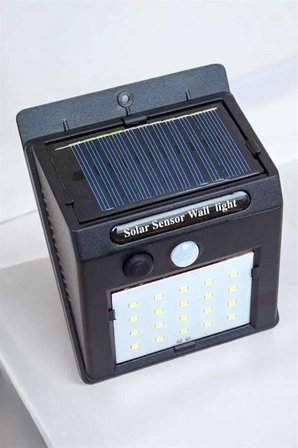 Solar Lamba Giriş Bahçe Yol Avlu Hareket Sensörlü Led Parlak Gece Su Geçirmez