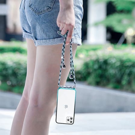 Baseus Element Crossbody Protective iPhone  Pro . Askılı Koruyucu Silikon Kılıf-()