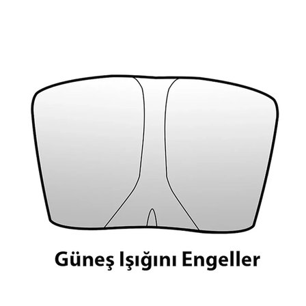 Ally Tesla Model Y Model  için Ön Cam Güneşliği Katlanır Ön Pencere Güneşlik-()
