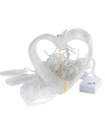 Kalp Şeklinde LED Neon Işık Dekoratif Romantik Oda ve Duvar Lambası