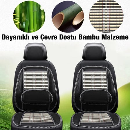 Ally Universal Bambu Araba Nefes Alabilen Koltuk Bel Minderi-()