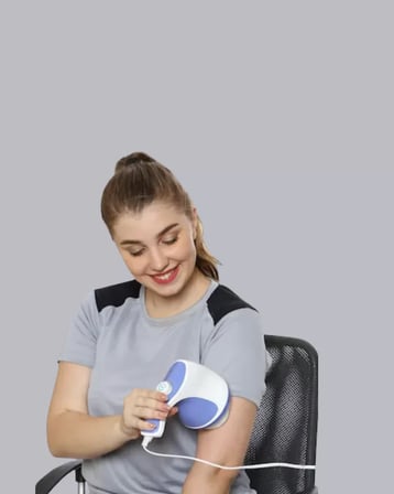 5 Başlıklı Elektrikli Masaj Aleti – Bölgesel İncelme ve Selülit Azaltıcı