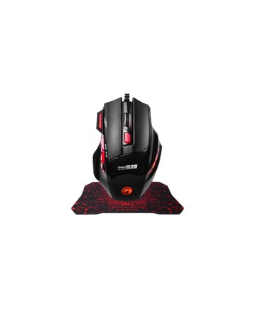 Gaming Mouse Mousepad Seti  DPI Ayarı ve LED Işıklı Ergonomik Yapı