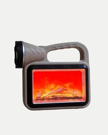 Güneş Enerjili Alev Efektli Lamba COB Led Su Geçirmez Çok Fonksiyonlu