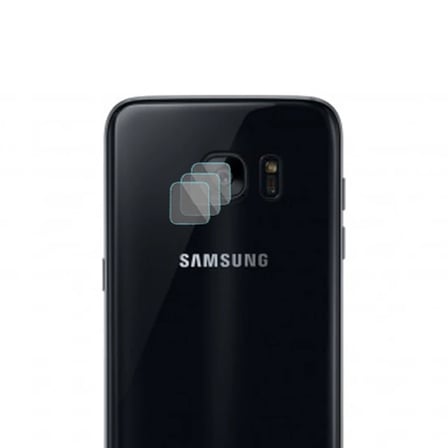 Gor Samsung Galaxy S7 Edge Nano Kamera Koruyucu 3 Adet Set-(5775)