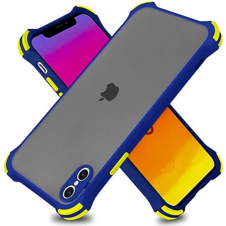 Ally İPhone XS Max . İnch Shokproof Kamera Koruma Darbe Emici Kılıf-()