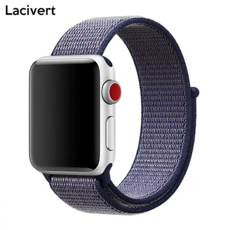 Ally Apple Watch - mm -- mm Nylon Loop Spor Kayış Kordon -- mm-()