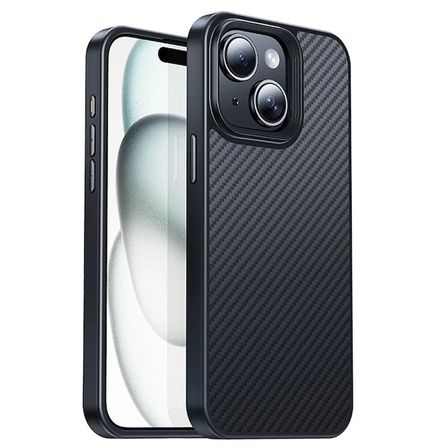 Hoco iPhone  Plus AS Kevlar Kılıf Manyetik Magsafeli Telefon Kılıfı-()