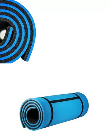 mm Spor ve Kamp Matı Çift Taraflı Kullanım Kaymaz Yüzey Hafif ve Dayanıklı