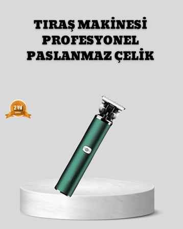 Şarjlı Erkek Tıraş Makinesi –  Dakika Pil Ömrü . Saat Hızlı Şarj USB ve Powerbank Uyumlu