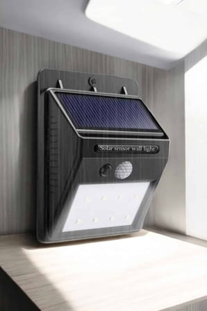 Solar Lamba Giriş Bahçe Yol Avlu Hareket Sensörlü Led Parlak Gece Su Geçirmez