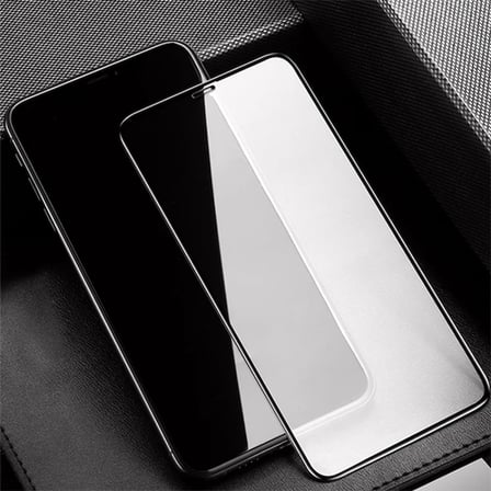 İPhone  Pro İN Full Glue Tempered Cam Ekran Koruyucu +Kamera Lens Set-()