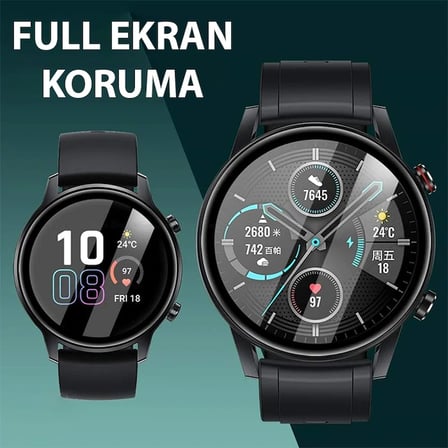 Ally Huawei Watch GT mm PMMA Tempered Cam Ekran Koruyucu-()