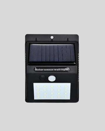 Solar Güneş Enerjili Hareket Sensörlü 4 Taraflı Bahçe Lambası – IP65 Su Geçirmez 100 LED