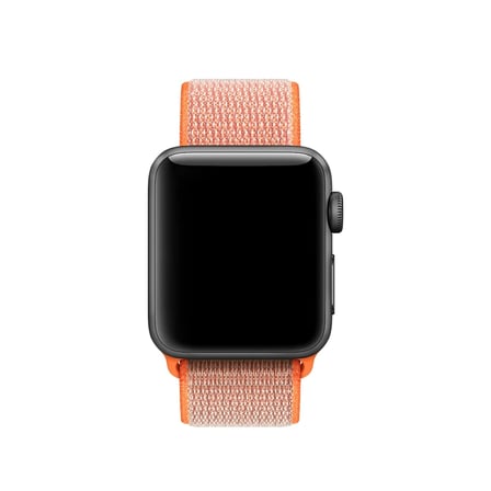 Ally Apple Watch 7-8 41mm 6-5-4 40mm Nylon Loop Spor Kayış Kordon 3-2-1 38mm-(5775)