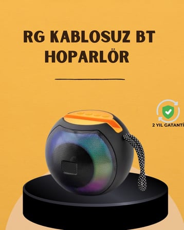 ° Stereo Surround Sesli Taşınabilir Hoparlör