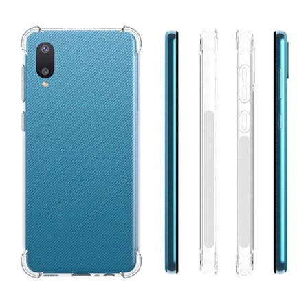 SM Galaxy A - M Anti-Drop Shockproof Darbe Emici Silikon Kılıf-()