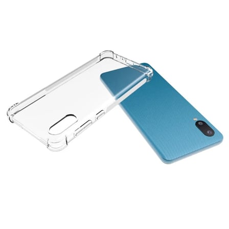 SM Galaxy A - M Anti-Drop Shockproof Darbe Emici Silikon Kılıf-()