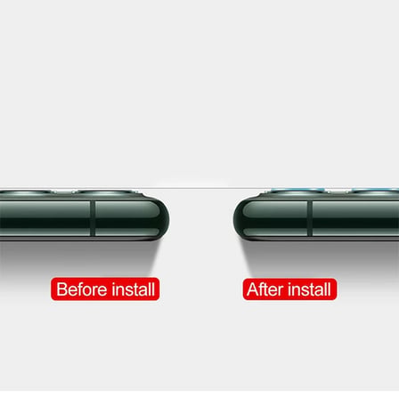 iPhone  Yüksek Çözünürlüklü Kamera Lens Koruma Camı-()