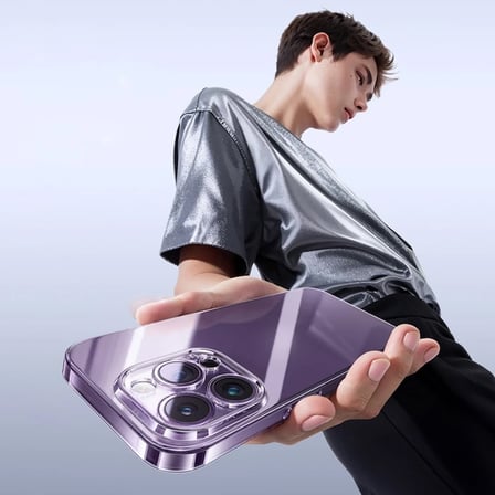 Baseus iPhone  Plus Lucent Serisi Ultra İnce Transparan Kılıf-()