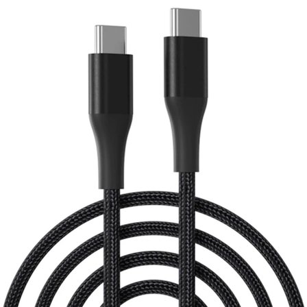 ALLY PD 100W 5A Hızlı Şarj Usb Type-C Kablo 1Metre Kevlar Kablo-(5775)