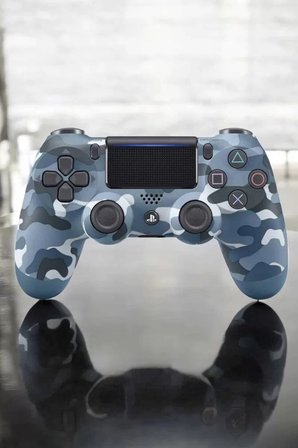 Kamuflaj Desenli Joystick PS Oyun Kolu