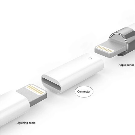 Ally Apple Pen Pencil Kalem Usb Şarj Cihazı Lightning Adaptörü-(5775)