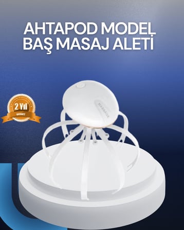 Kademeli Elektrikli Kafa Masaj Aleti Stres Giderici Ev Tipi Masaj