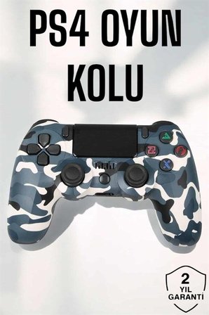 PS Oyun Kolu Kamuflaj Desenli Joystick