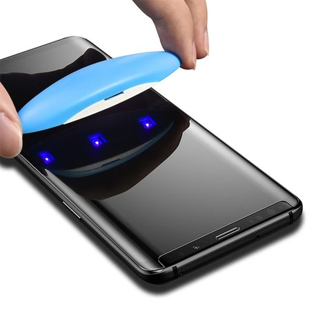İPhone 11 Pro Full Liquid+Uv Işık 3D Kırılmaz Cam Ekran Koruyucu iPhone XS-X-(5775)