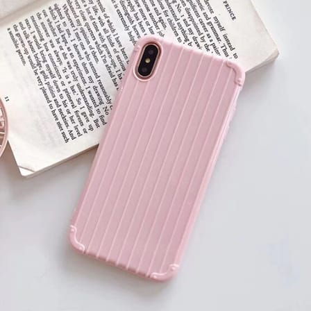Ally İPhone Xs Max .  İnch Trunk Lines ince Soft Silikon Kılıf-()