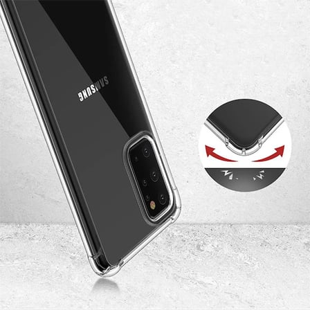 Ally Samsung Galaxy S+ PLUS Anti-Drop Darbe Emici Silikon Kılıf-()