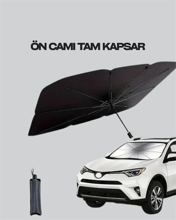 Katlanabilir Araba Güneşliği – UV ve Isı Koruması Kolay Kurulum Gerektirmez
