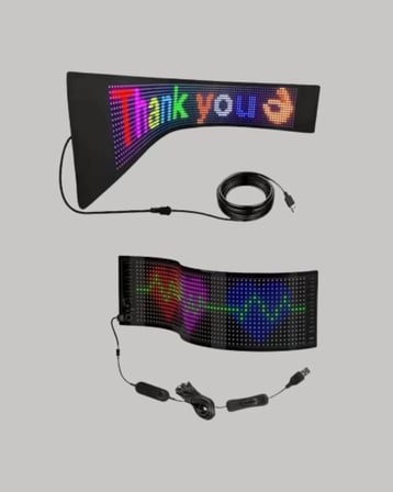 Şık ve Fonksiyonel RGB LED Panel Canlı Renk Yansımalı Işık Sistemi