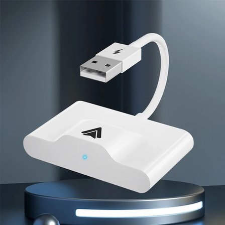Ally Usb+Type-C Android Kablosuz Carplay Adaptör Çevirici - Youtube Netflix Tiktok Video Yansıtıcı-(5775)