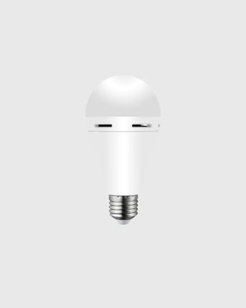 Acil Durumlar İçin Şarjlı LED Ampul 6400K Soğuk Beyaz 30 Watt Yeni Nesil