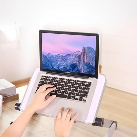 Ally YL- Katlanabilir Fanlı Dizüstü Laptop Standı-()