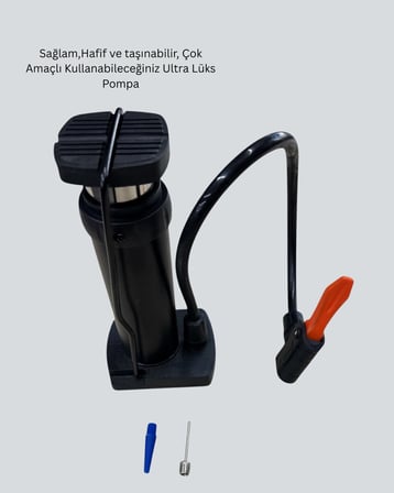 Extra Güçlü Ayak Pompası Otomobil Motosiklet Bisiklet Uyumlu