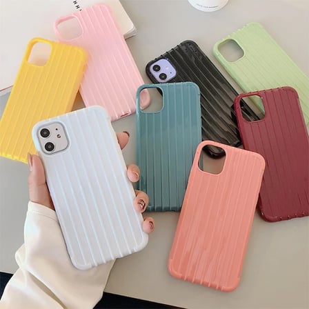 Ally İPhone  . İnch Trunk Lines ince Soft Silikon Kılıf-()