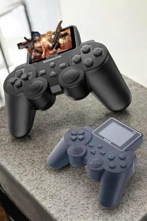 Gamepad  Oyunlu Ekranlı Oyun Kolu TV Uyumlu