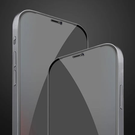 ALLY İPhone 12 Mini 5.4 3D Full Privacy Gizlilik Cam Ekran Koruyucu-(5775)