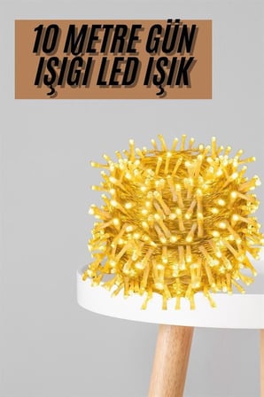 Fişli  Metre Günışığı Led Işık  Aydınlatma Modlu Dekoratif Ortam Aydınlatması