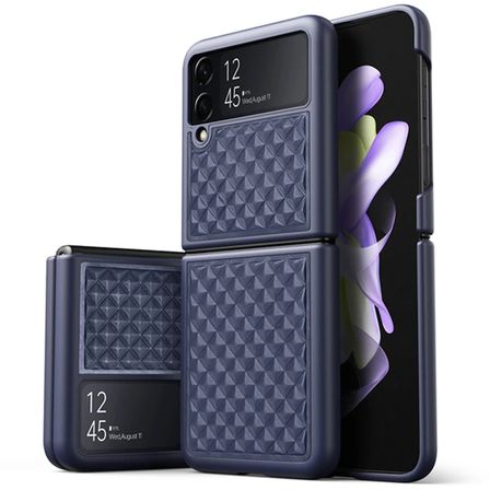 Dux Ducis Venice Series Samsung Galaxy Z Flip G için Premium Deri Kılıf-()