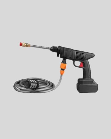 Kablosuz Basınçlı Yıkama Makinesi – 48V Güçlü Motor 2 Pil ve Köpük Hazneli