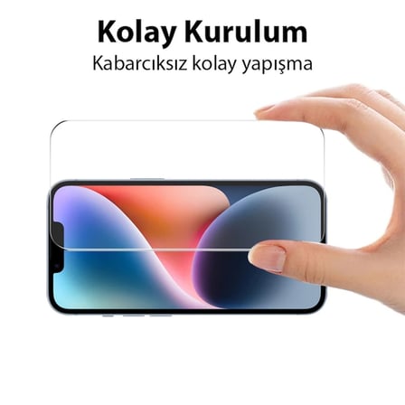 Ally iPhone  Full HD Tempered Kırılmaz Cam Ekran Koruyucu-()