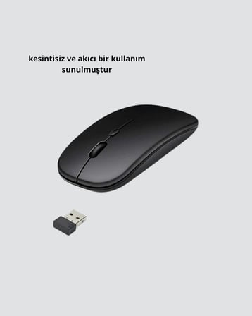 Kablosuz Oyuncu Mouse – Anlık DPI Geçişi Gelişmiş Sensör Hassas ve Akıcı Kontrol