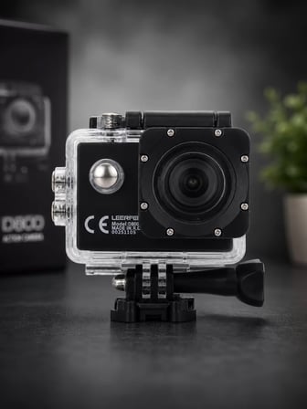 Yeni Nesil Full HD Görüntü Kalitesi Sunan Kompakt Aksiyon Kamerası 1080P